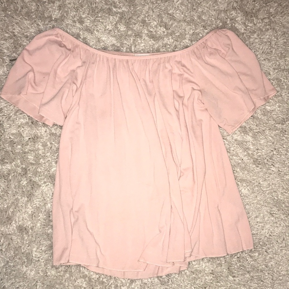 Baby pink blouse